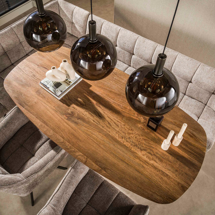 Wave Köksbord 180 Oval – sidovy